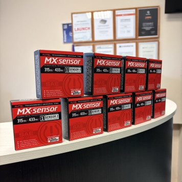 Комплект датчиков TPMS Autel MX-1, оригинал, 433МГц+315МГц, быстрофиксируемые, программируемые, универсальные, 4 шт.-2